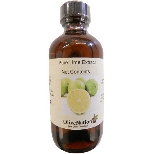 Olivenation Pure Lime Extract For Baking, Tart Citrus Flavor For