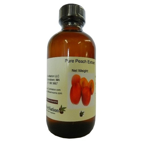 Olivenation Pure Peach Extract, Sugar Free Peach Flavoring, Natu