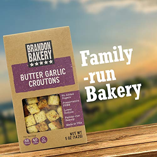 Butter And Garlic Croutons For Salad - Garlic Butter Croutons -