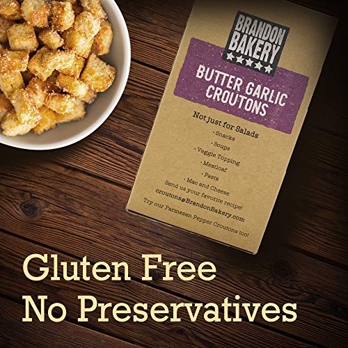 Butter And Garlic Croutons For Salad - Garlic Butter Croutons -