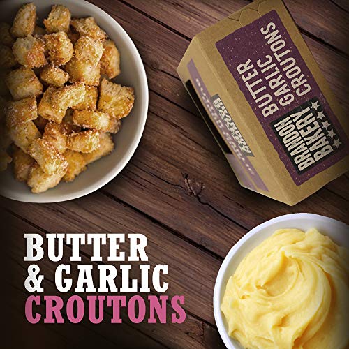 Butter And Garlic Croutons For Salad - Garlic Butter Croutons -
