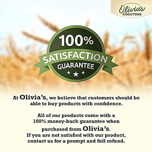 Olivias Croutons Variety Pack - Butter & Garlic, Parmesan Peppe...