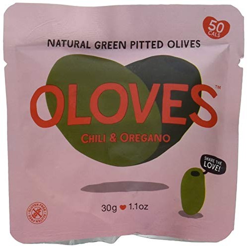 Oloves Chili &Amp; Oregano | Fresh Green Pitted Olives | All Natural