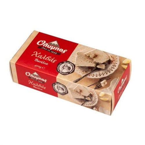 Greek Halva Olympos With Vanilla - 400G