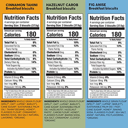 Olyra: Organic Multipack Breakfast Biscuits - Non-Gmo - All Natu