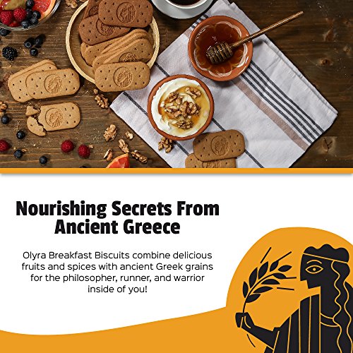 Olyra: Ancient Greek Grains Breakfast Bar - All Natural Ingredie