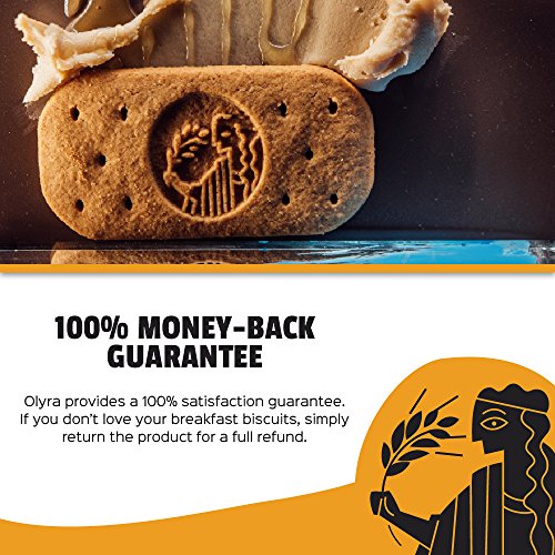 Olyra, Ancient Greek Grains Breakfast Biscuits, Cinnamon Tahini