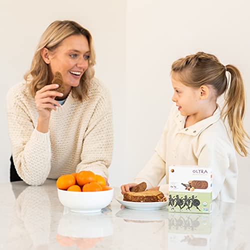 Olyra Organic Breakfast Biscuits Bundle | Hazelnut Carob + Hazel