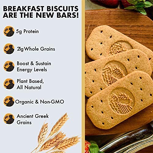 Olyra Organic Breakfast Biscuits Bundle | Variety Biscuits + Var