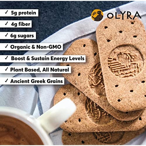 Olyra Organic Breakfast Biscuits Bundle | Yogurt Blueberry + Haz