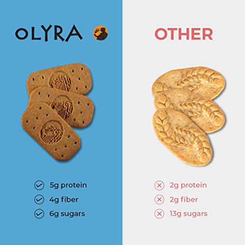 Olyra Organic Breakfast Biscuits Bundle | Yogurt Blueberry + Haz