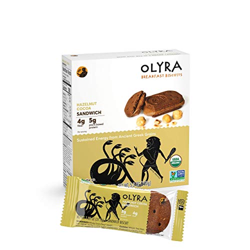 Olyra Organic Sandwich Biscuits Hazelnut Cocoa-Vegan-Low Sugar H