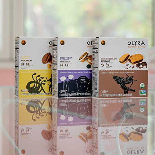 Olyra Organic Sandwich Biscuits Variety-Low Sugar High Fiber Pro