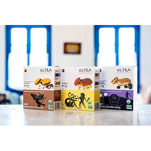 Olyra Organic Sandwich Biscuits Variety-Low Sugar High Fiber Pro