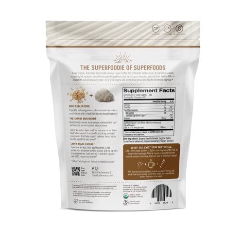 Om Mushroom Superfood Oatmilk Adaptogen Creamer, Non-Dairy, Mexi...