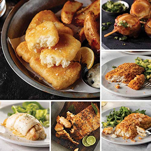 Easy Seafood Favorites From Omaha Steaks Pub-Style Cod, Stuffed