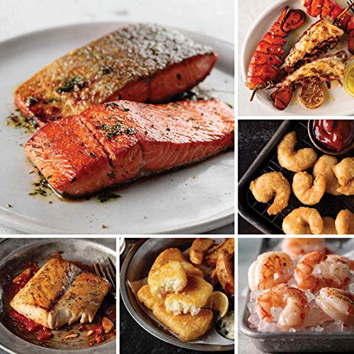 Seafood Lovers Sampler From Omaha Steaks Wild Alaskan Skin-On