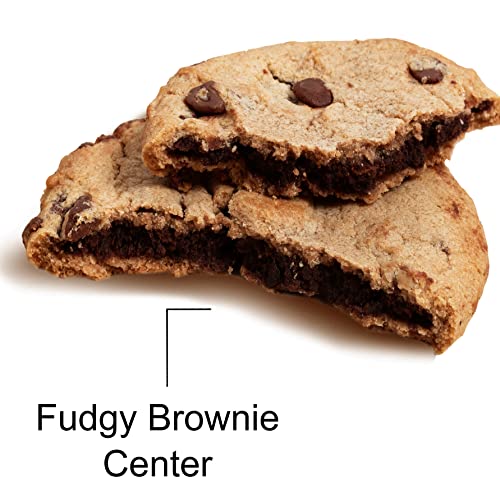 Chocolate Chip Cookies Gift Basket 1.5 LB Gourmet Tin Fudge Fill...