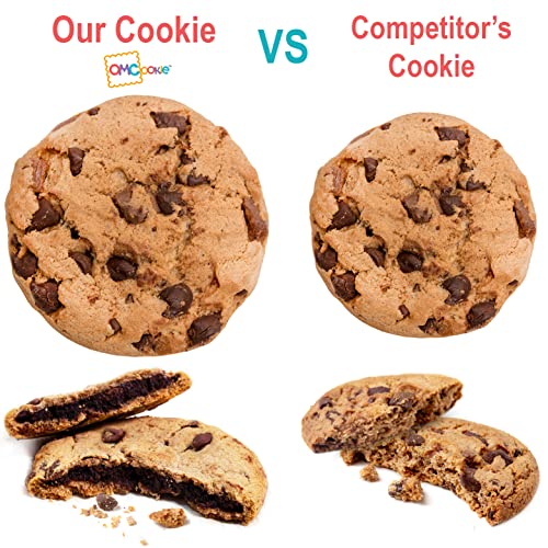 Chocolate Chip Cookies Gift Basket 1.5 LB Gourmet Tin Fudge Fill...