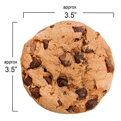 Chocolate Chip Cookies Gift Basket 1.5 LB Gourmet Tin Fudge Fill...