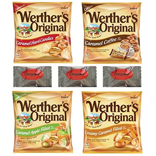 Werthers Original Assorted Flavors Hard Candy With Omegapak Sta