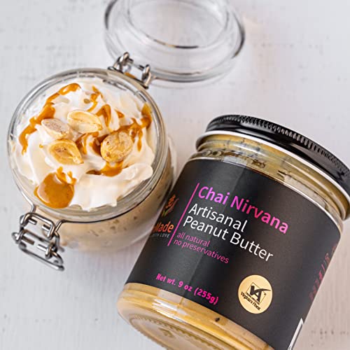 OmMade Peanut Butter Diya Gift Box: Sweet & Spicy 4 Pack 4oz, ...