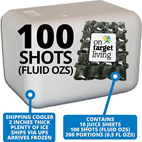 On Target Living Wheatgrass Juice - 100 Fl Ozs - $1.89 Per Oz - ...