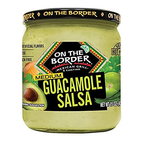 On The Border Guacamole Salsa, 15 Oz., 8 Count