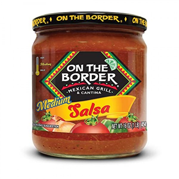 On The Border Original Medium Salsa, 8 Count