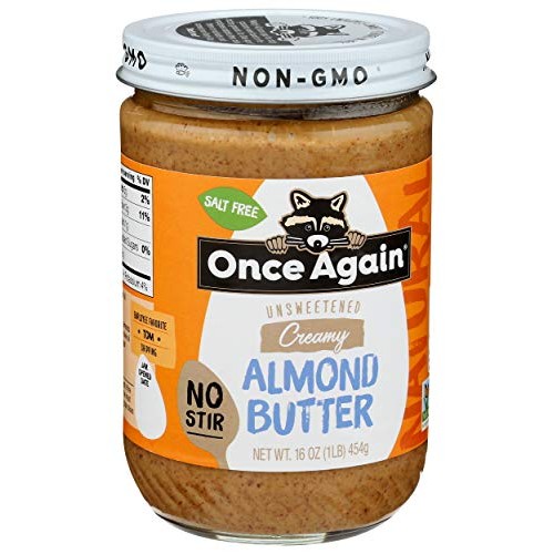 Once Again - American Classic Natural Almond Butter - Creamy No-
