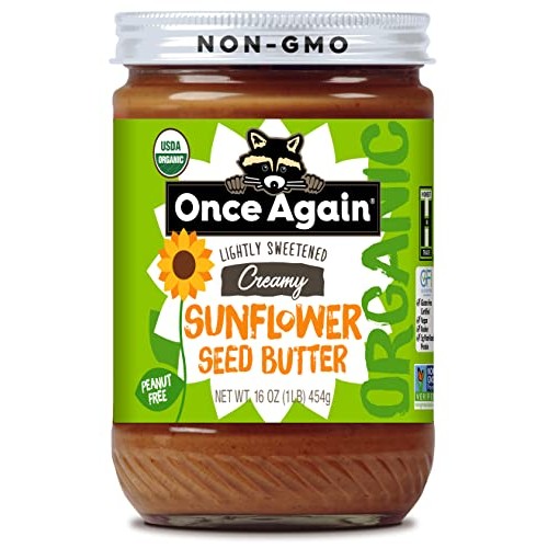 Once Again Organic Creamy Sunflower Butter, 16oz - Lightly Salte...