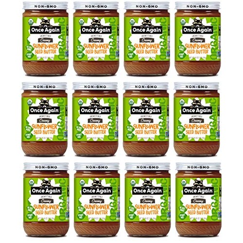 Once Again Organic Creamy Sunflower Butter, 16oz - Salt Free, Un...