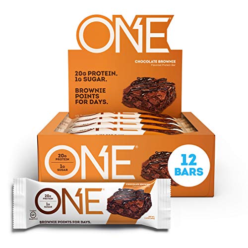 One Protein Bars, Chocolate Brownie, Gluten Free Protein Bars Wi