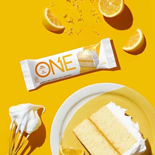 One Protein Bars, Lemon Cake, Gluten Free Protein Bars With 20G