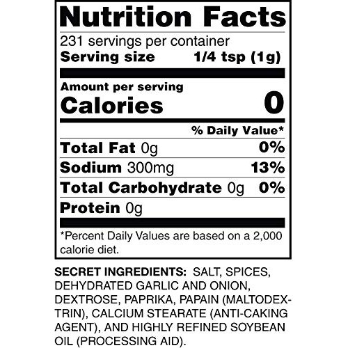 One &Amp; Done All Purpose Seasoning &Amp; Bbq Rub, 8.25 Oz