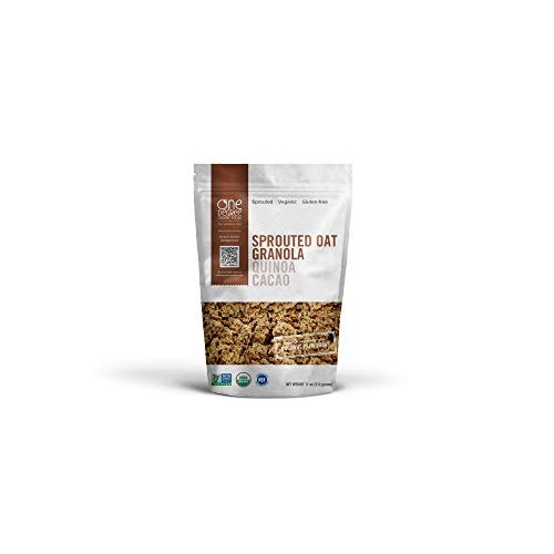 One Degree Organic Cacao Oat Quinoa Granola, 11 Ounce - 6 Per Case.