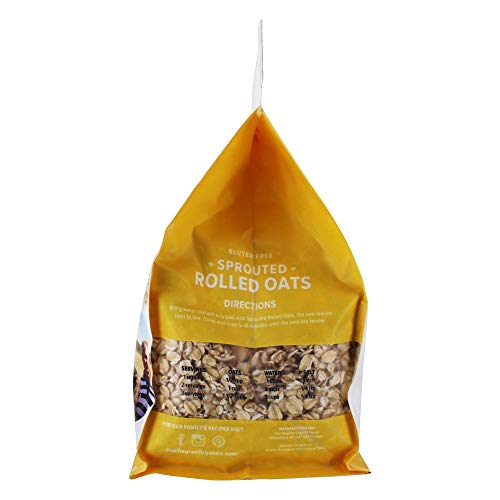 One Degree Organic Foods, Oats Sprouted Rolled Organic, 24 Ounce