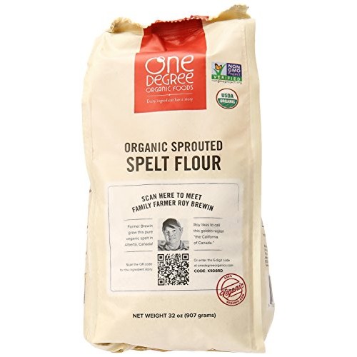One° Organics Organic Sprouted Spelt Flour, 32 Oz