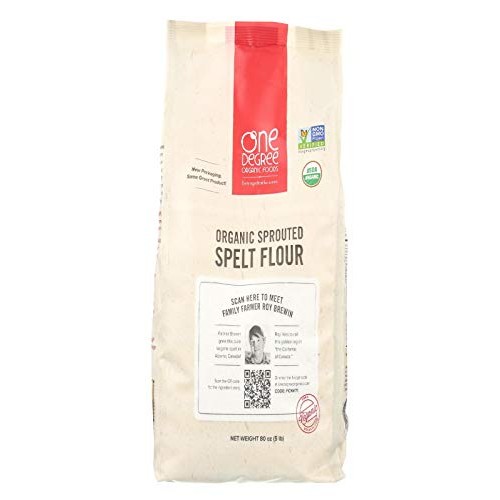 Sprouted Spelt Flour 80 Ounces Case of 4