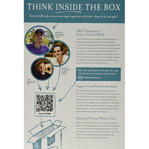 One Degree Cereal Rice Cacao Crisp, 10 Oz