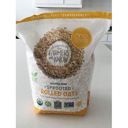 One Degree Gluten Free Sprouted Rolled Oats 5 Lbs.