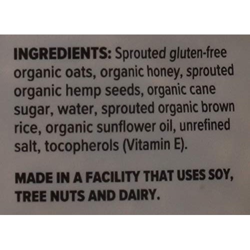 One Degree Granola Honey Hemp, 11 Oz