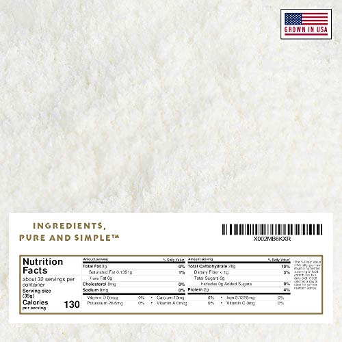One In A Mill White Rice Flour 2.5Lb Bulk Resealable Bag | Natur