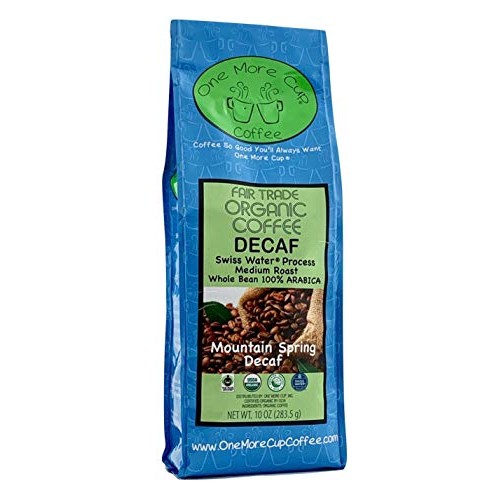 One More Cup Organic Fair Trade Mountain Spring Blend Swiss Wate
