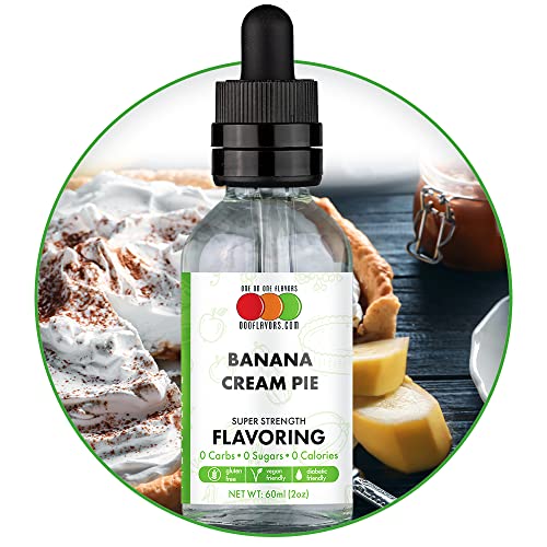 OOOFlavors Banana Cream Pie Flavored Liquid Concentrate 2 oz