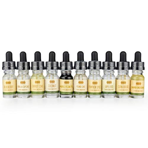 Oooflavors Low Carb Variety 10 X 10 Ml Bottle Pack - Flavored Li