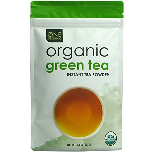 One Organic Instant Tea Powder Green – 4.4 Oz. – 125 Servings