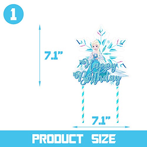 1 Cake Decorations For Frozen Cake Toppers Ice Birthday Party Su