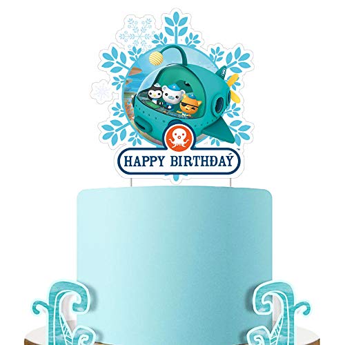 21 Pcs Octonauts Cake Topper Cupcake Decorations Birthday Party