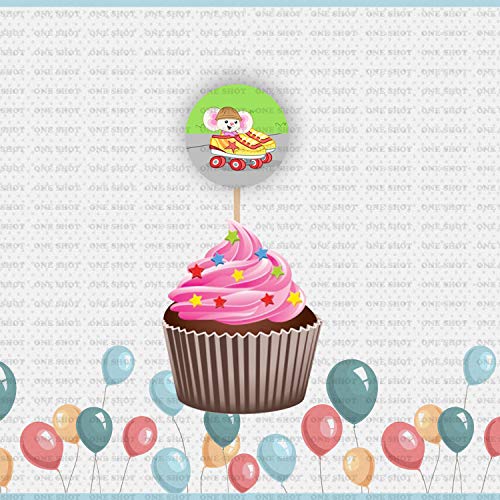 Chip And Potato Cupcake Toppers,Party Supplies Decorations